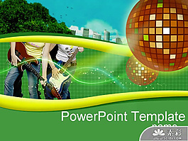 生活音乐艺术PPT模板