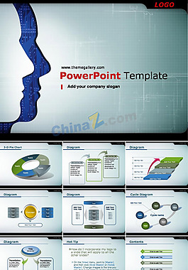 金融商业ppt模板下载