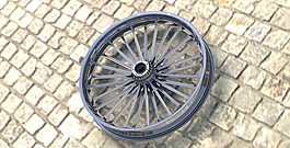 焊接摩托车车轮