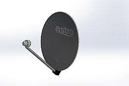 天文卫星盘（直径430毫米）