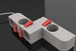 个别的开关插座