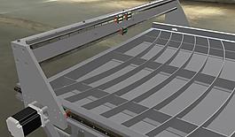 数控等离子切割机第2-1部分门户Y轴