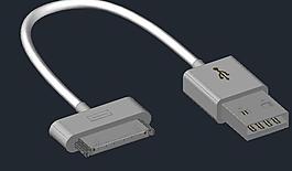 iPhone 4S USB数据线/充电器