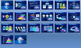 地球PPT模板下载