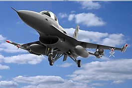 的F - 16