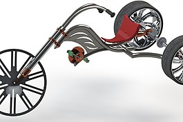 schoolproject：三轮车