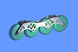 4x84 UFS inlineskate框架