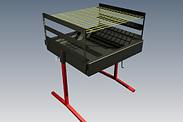 便携式的braai（烧烤）