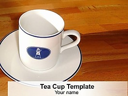 一杯茶的PPT模板