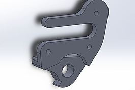 用于跟踪丢失derailleur衣架