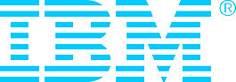 iBM企业矢量标志蓝色