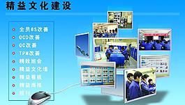 计算机展板图片