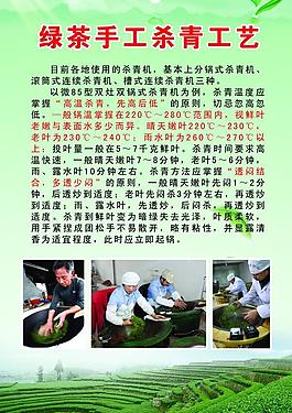 绿茶手工杀青工艺图片