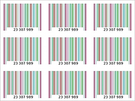 条码PPT背景- 23307989