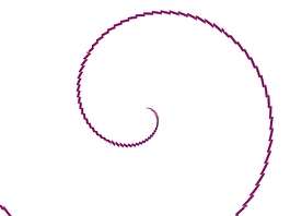 粗糙的螺旋PPT背景- 98186818