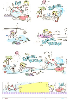 夏日美食素材
