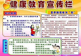 健康教育宣传栏图片