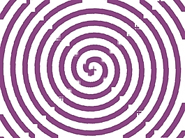 粗糙的螺旋PPT背景- 26607746