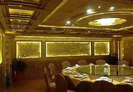会所贵宾室吊顶整体实景图片