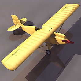 3d飞机模型01