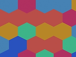 六边形的PPT背景- 26937882