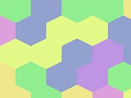 六边形的PPT背景- 32238351