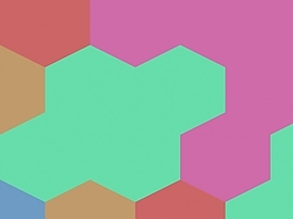 六边形的PPT背景- 24631017