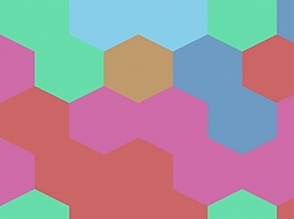 六边形的PPT背景- 97868006