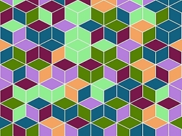 立方体PPT背景- 77465040