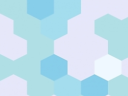 六边形的PPT背景- 61547815