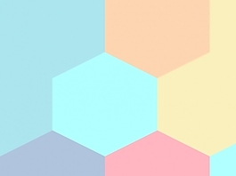 六边形的PPT背景- 90407402