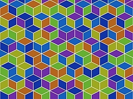 立方体PPT背景- 88040111