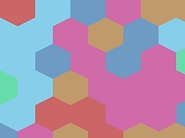 六边形的PPT背景- 79704256