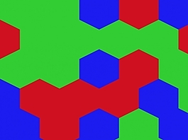 六边形的PPT背景- 38315928