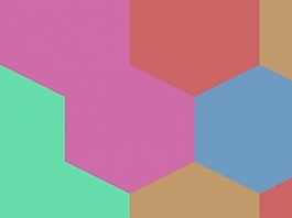 六边形的PPT背景- 36518575