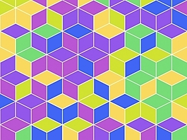 立方体PPT背景- 26203890