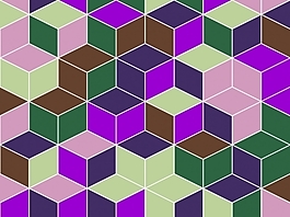 立方体PPT背景- 21453778