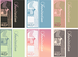 矢量广告条幅背景设计