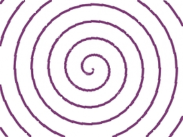 粗糙的螺旋PPT背景- 77632582