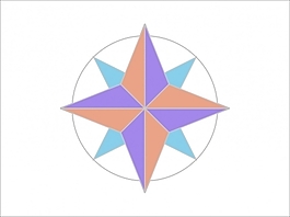 罗盘PPT背景- 48411588