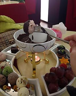 冰激凌火锅图片