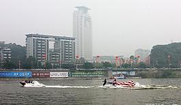 内江中美澳艺术滑水对抗赛图片