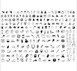 圣诞 水果天使矢量图图片