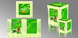 粽子盒包装（展开图）图片