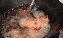 油炸 虾图片