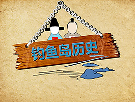 钓鱼岛历史介绍PPT素材