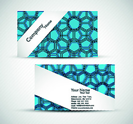 新型几何图形名片