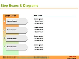 步骤系列ppt图表下载