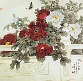 春色满园图