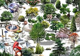 常用鸟瞰素材图片